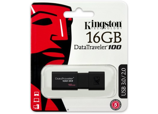 USB Flash Kingston DataTraveler 100 G3 16 Гб 